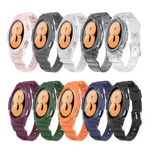 갤럭시 워치4 40 44MM 케이스 일체형 스트랩 밴드 시계줄 SM-R860/R870