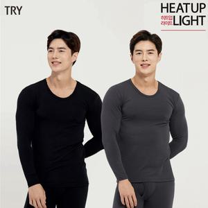 트라이 발열내의 히트업라이트 남성 상의 단품