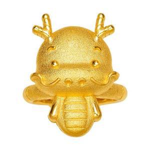 [한국금다이아몬드] 아기 순금 용 돌반지 24K 3.75g 돌잔치 100일 선물