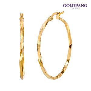 [골드팡] 14k 인토션 링귀걸이