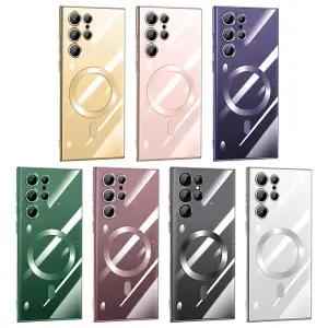 갤럭시S25 S24 S23 S22 S21 플러스 울트라 엣지 FE 풀커버 슬림 소프트 투명 맥세이프 핸드폰 케이스