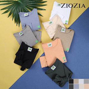 [지오지아] [남여공용] 레이어드 슬럽사 7부 티셔츠 (ABB2TR1131)