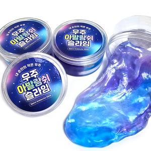 우주 슬라임 1개 아발랑쉬 갤럭시 영롱 신비 촉감 놀이 액체 괴물 장난감