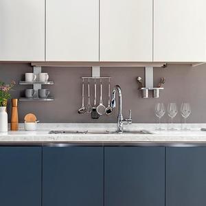 [한경희홈스타일 로미] [키친]모던 리베라네이비 상부장(2.4m~)