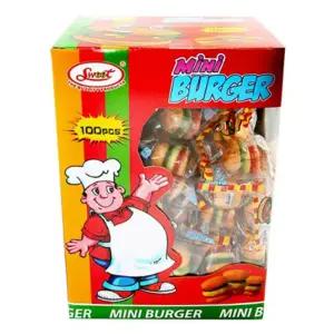 스위트 미니버거 젤리 100개입 1000g, 1개 무료배송