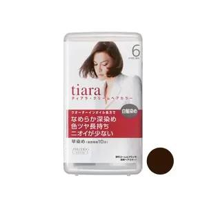 시세이도 티아라 염색약40g 6호 [다크 브라운]