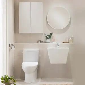 [리바트집테리어] L-오가닉 소형 · 거실욕실 (타일시공/시공비별도)