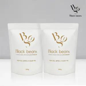 블랙빈스/원두커피/500gx2/갓 볶은 /브라질 산토스