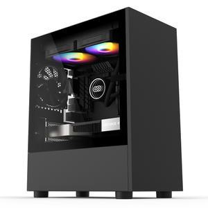 :3RSYS R120 미니타워 컴퓨터 PC 케이스 (블랙)