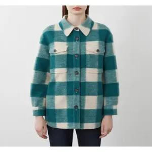 [올리비아로렌]비비올리비아 아우터형 체크 블라우스VVBNL3W9371