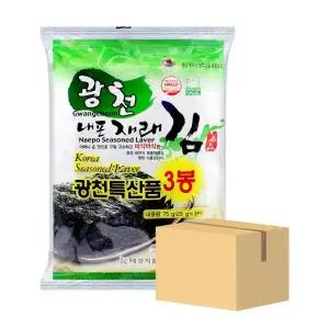 광천내포재래김 [3봉X16팩] 1박스