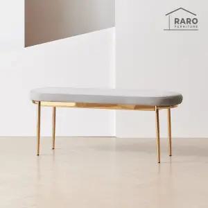 [/착불배송] 사만다 2인 골드 벤치 2인용 벨벳 식탁 의자