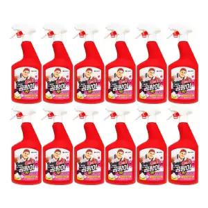 홈스타 세정제 맥스 프레쉬 뿌리는 곰팡이 싹 플로럴향 750mL x 12개