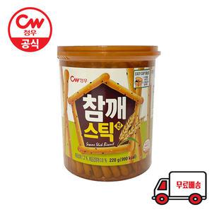 청우참깨스틱220gx5개/스틱과자/막대과자/고소한/간식/무배