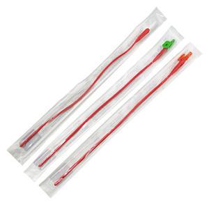 SD 라텍스 석션 카테터 흡입용 튜브 2홀 밸브 10FR 12FR 14FR 16FR 낱개 1개