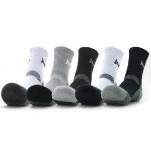 [5켤레] 남성용 JTWO겹바닥 중목양말 / 스포츠양말 두꺼운 쿠션 이중바닥 골프 등산 헬스 런닝 운동 국산