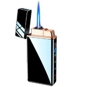 TTN 터치식전자 듀얼아크 라이터01 충전식 선물용 고급형 아크