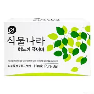 식물나라 히노끼 퓨어바 90g 1개