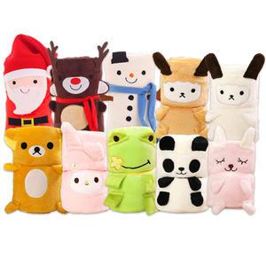 캐릭터 무릎담요 10종 ( 휴대용 무릎담요 극세사 보온 겨울 학교 사무실 캐릭터담요