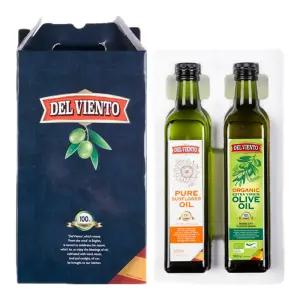 델비엔토 엑스트라버진 올리브유1P+해바라기씨유1P 500ml 2P 선물세트 안전포장