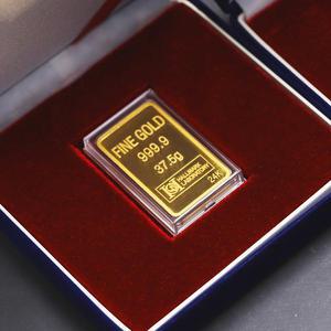 [골드초이스] 순금 골드바 37.5g(10돈,한냥) 파인골드 미니골드바 각인 금시세 금투자 카드결제
