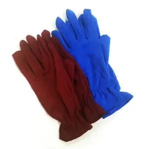 나일론 얇은 속장갑 청소 작업 주방 갈색 파랑 10개