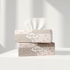 휴홈 기분좋은 미용티슈 200매 9팩(1800매) 팝업 각티슈 화장지