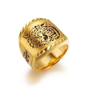 갤러리아 남자 순금 반지 블랙 호랑이 24K 37.5g 애끼 검지