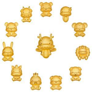 갤러리아 아기 순금 십이지신 돌반지 24K 1.875g 12종 택1