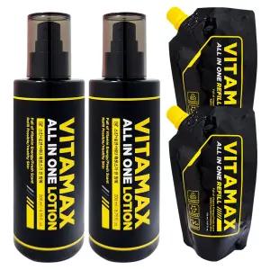 미프 비타맥스 올인원 남성 화장품 로션 200ml + 150ml 리필 2개