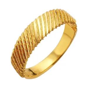 갤러리아 여자 순금 반지 사선 빗살 24K 3.75g 애끼 검지 엄지