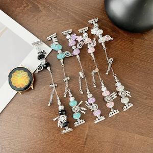 스마트 워치 시계 액세서리 스트랩 밴드 여성용 18mm 20mm 22mm 삼성 호환 갤럭시 6 5 4 40mm 44mm 6/4 클