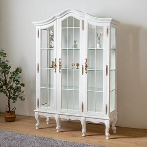 [소피아엘렌]다이아 프렌치 엔틱 인테리어 장식장 화이트