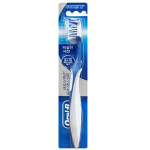 오랄비 크로스액션 프로엑스퍼트 35모 칫솔 1입 1개 , 탁월한세정력