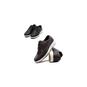 딕슈 남성 소가죽 스티치 키높이 단화 로퍼 4cm LFMZ278