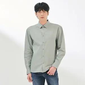 [하프클럽/체이스컬트]남성 베이직 스판 셔츠-DDZK5450A02