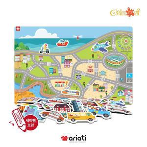 (학습교재) 마그피아 아띠노리 붙이고 익히고 우리동네 AMP-025