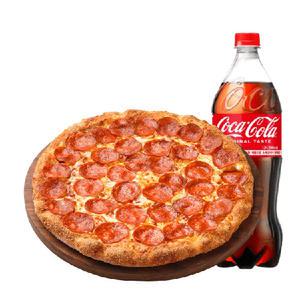 [피자헛] 오리지널 페페로니 러버 L+콜라 1.25L