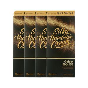 2+2 더페이스샵 스타일리스트 실키 헤어 컬러 크림 황금빛밝은갈색