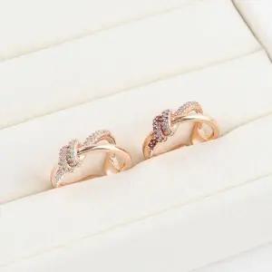 [하프클럽/]여자 악세서리 오픈링 트위스트 로프 반지