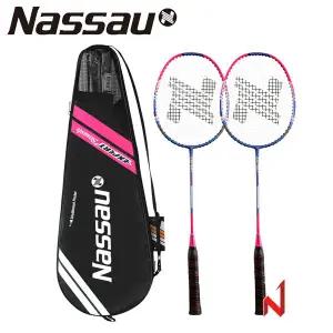 낫소 배드민턴라켓 엑스퍼트 스매쉬 (라켓2자루+케이스)