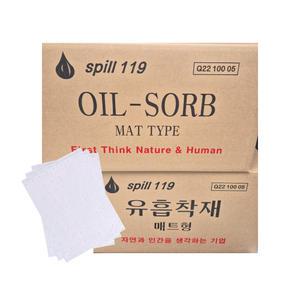 유흡착재 매트형  흡착포 100매 NH-M05