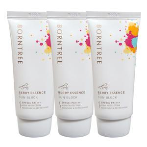 본트리 베리 에센스 선블럭 선크림 SPF50+ PA++++ 50ml 3개