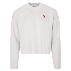 24SS UKS046 KN0042 193 하트 오가닉 코튼 니트 스웨터