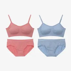 [최초가 69,800]심리스 프리미엄 모달 브라팬티 세트4종[브라2+팬티2]