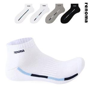 [레노마]남성 스포츠 라인 스니커즈 양말 RM8505 12족