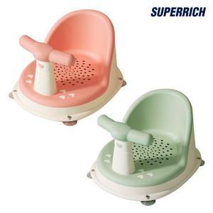 [케이에스몰]슈퍼리치 아기 목욕 의자 유아 신생아 아동 흡착판 범보의자 샴푸의자 놀이의자