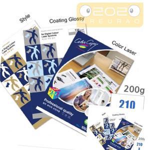 컬러레이저 용지 A4 200G 100매 프린터용종이 광택프린터종이 복사지