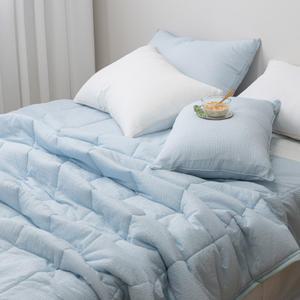 국산 쿨 스노우리플 여름이불 먼지없는 냉감 간절기 이불패드 침대 침구 세트 슈퍼싱글 퀸