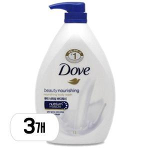 [도브]  뷰티너리싱 바디워시 1000ml 3개